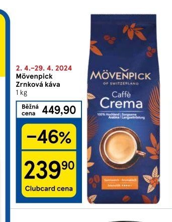 Mövenpick Zrnková káva