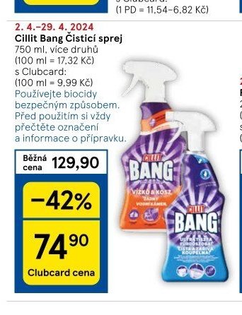 Cillit Bang Čisticí sprej