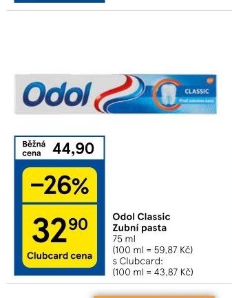 Odol Classic Zubní pasta