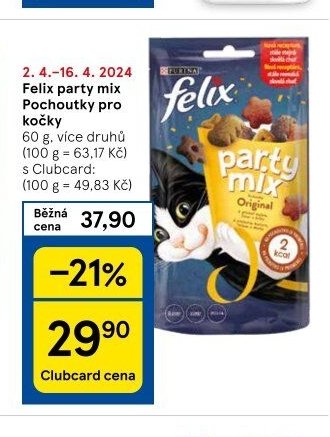 Felix party mix Pochoutky pro kočky