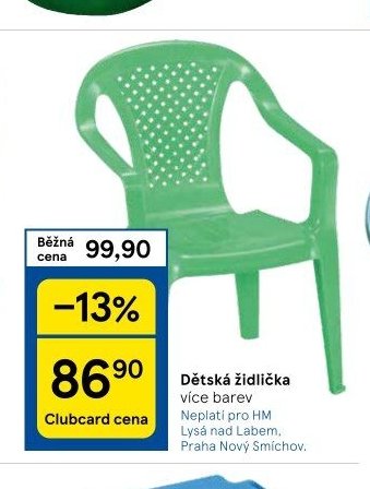 Dětská židlička