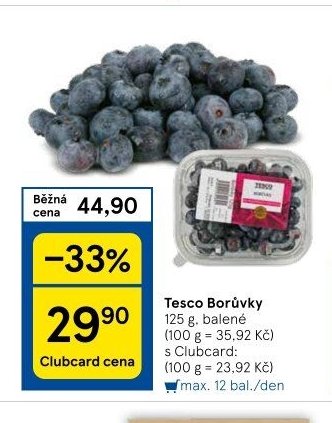 Tesco Borůvky