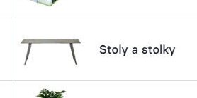 Stoly a stolky