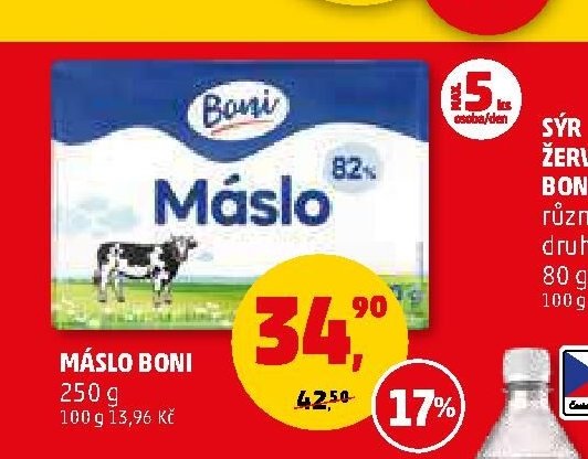 Máslo Boni