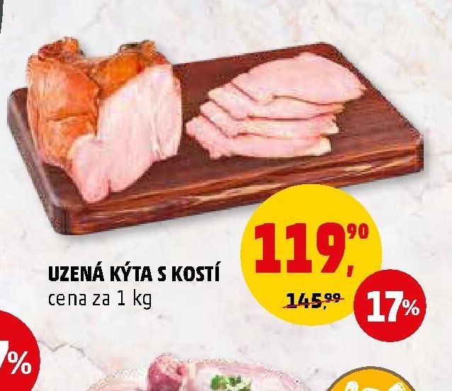 Uzená kýta s kostí