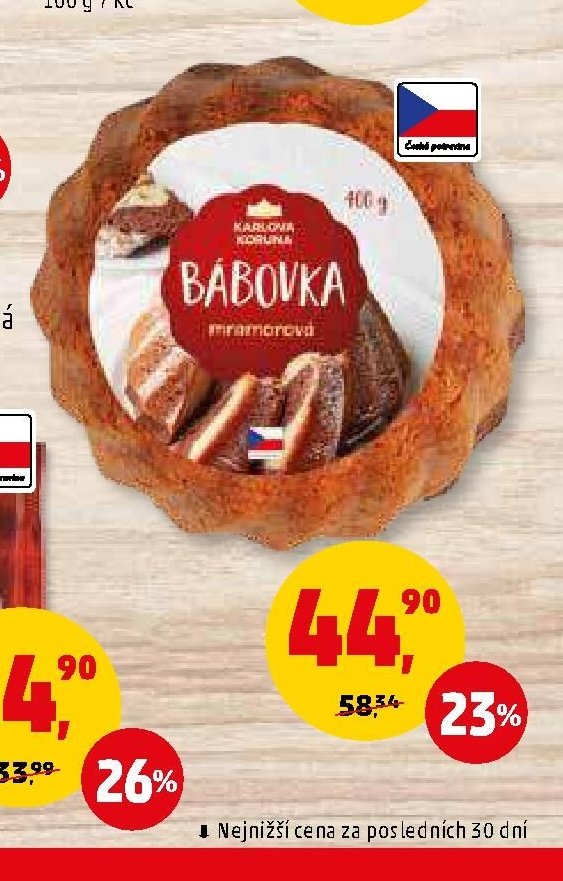 Bábovka Karlova Koruna