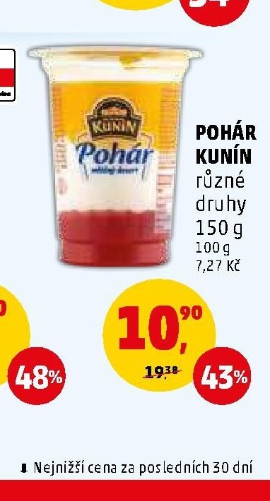 POHÁR KUNÍN