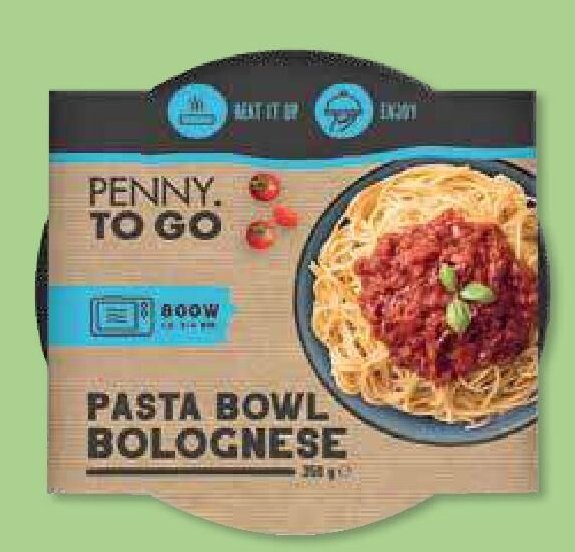 Penny To Go Pasta Bowl Bolognese