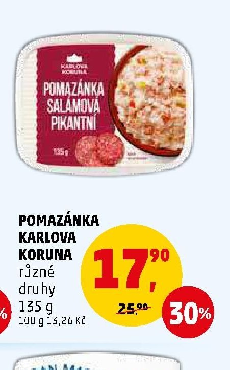 POMAZÁNKA KARLOVA KORUNA