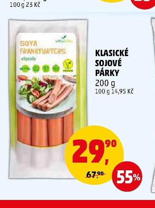 KLASICKÉ SOJOVÉ PÁRKY