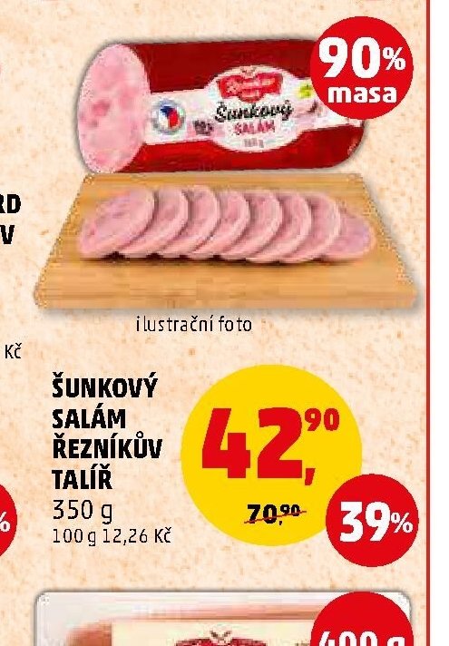 Šunkový salám Řezníkův talíř
