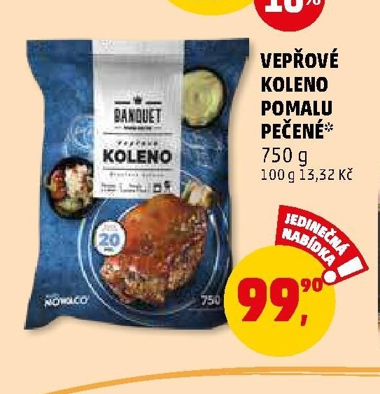 Vepřové koleno pomalu pečené
