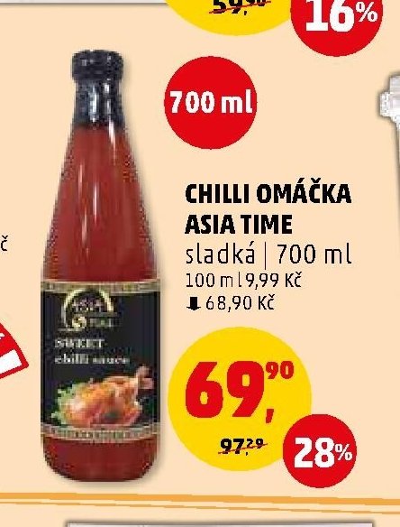 Chilli omáčka Asia Time