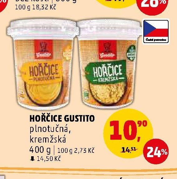 Hořčice Gustito