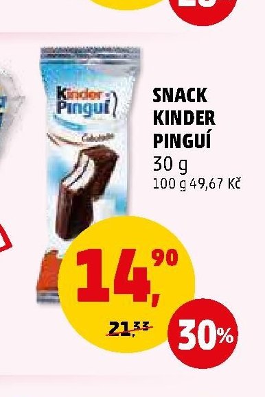 SNACK KINDER PINGUÍ