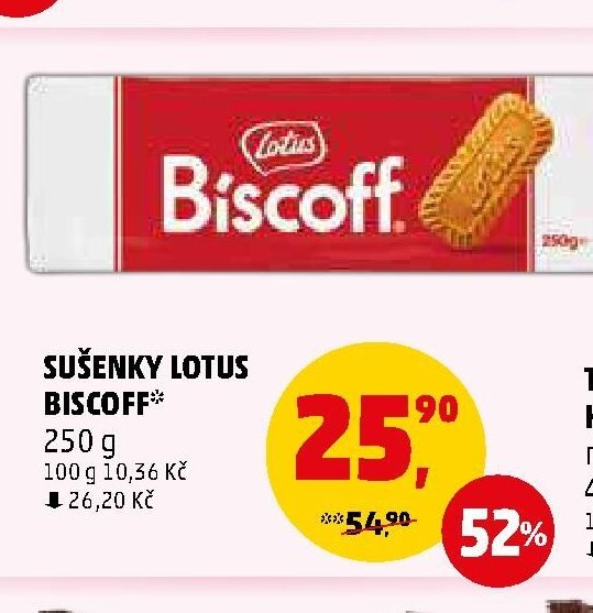 SUŠENKY LOTUS BISCOFF