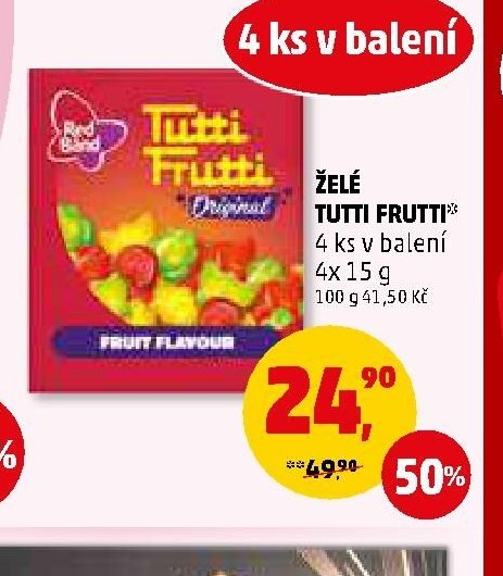 Želé Tutti Frutti