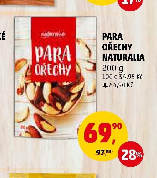 PARA OŘECHY NATURALIA 200 g