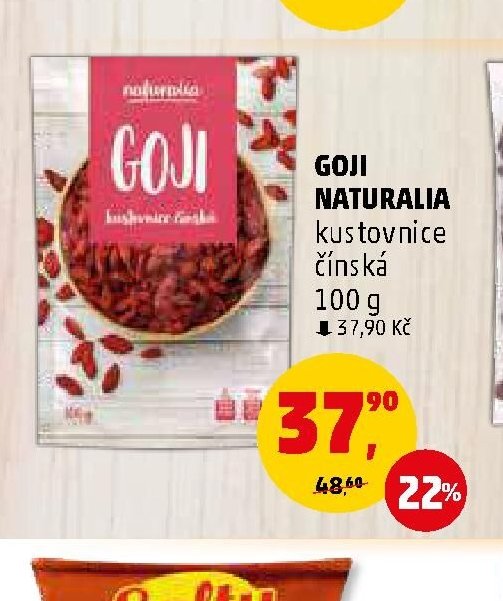 GOJI NATURALIA kustovnice čínská 100 g