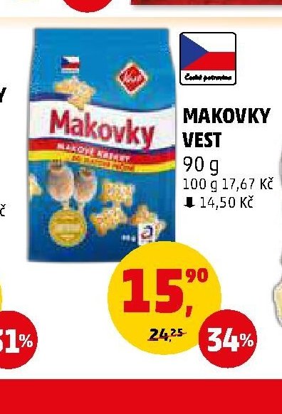 MAKOVKY VEST 90 g