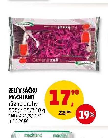 ZELÍ V SÁČKU MACHLAND