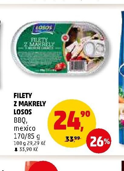 FILETY Z MAKRELY LOSOS