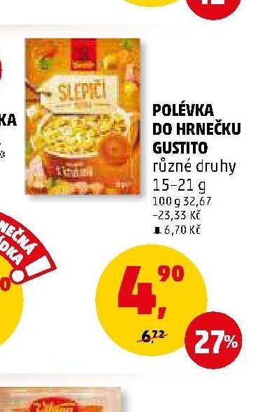 POLÉVKA DO HRNEČKU GUSTITO
