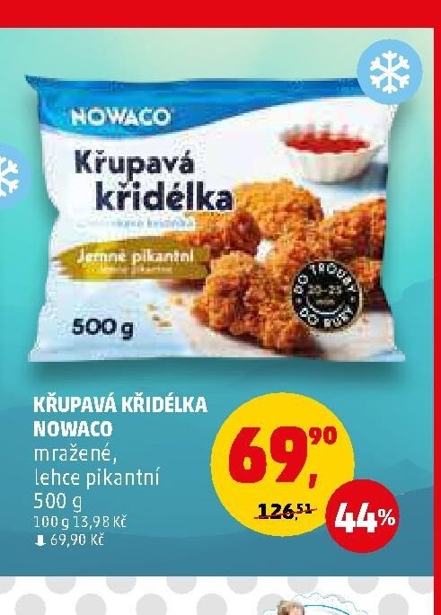 Křupavá křidélka Nowaco