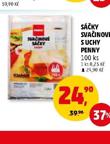 SÁČKY SVAČINOVÉ SUCHY PENNY