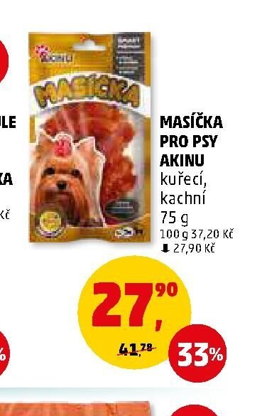 Masíčka pro psy Akinu