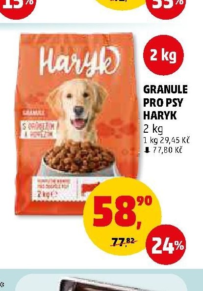 Granule pro psy Haryk