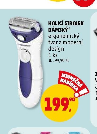Holicí strojek dámský