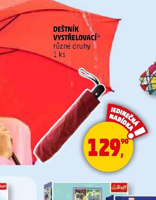 DEŠTNÍK VYSTŘELOVACÍ
