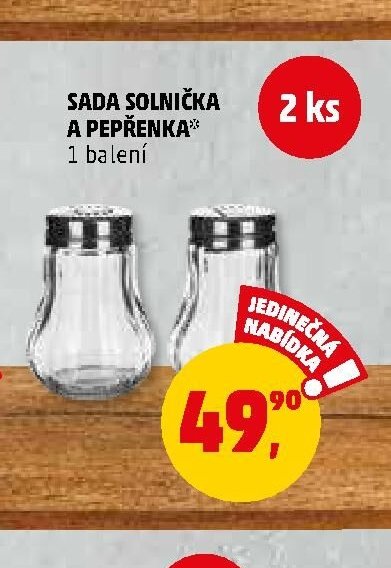 SADA SOLNIČKA A PEPŘENKA