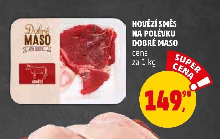HOVĚZÍ SMĚS NA POLÉVKU DOBRÉ MASO