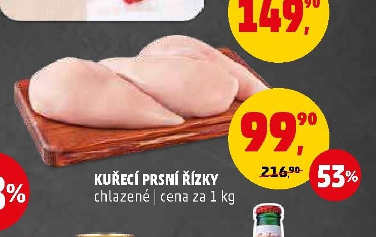 KUŘECÍ PRSNÍ ŘÍZKY