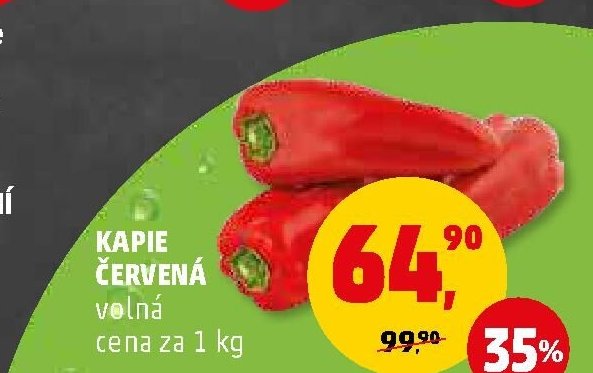 KAPIE ČERVENÁ