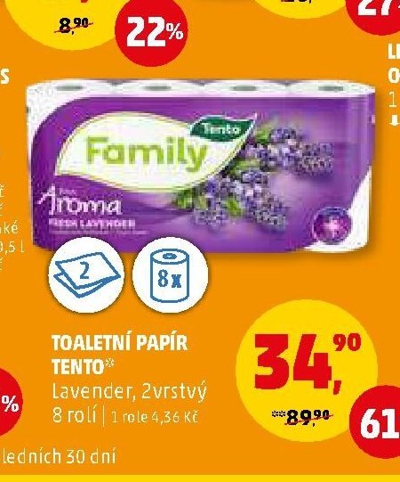 Toaletní papír Tento Family