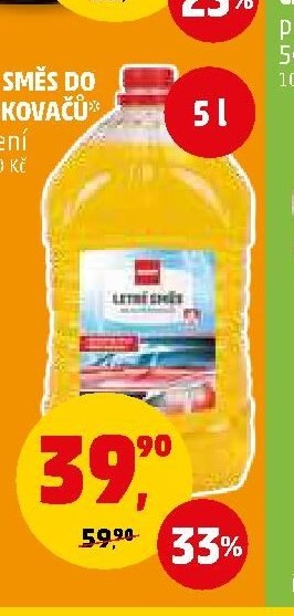 Letní směs do ostřikovačů