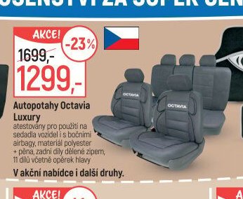 Autopotahy Octavia Luxury