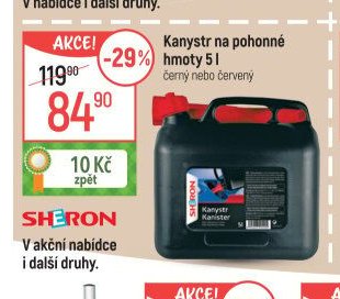 Kanystr na pohonné hmoty 5 l