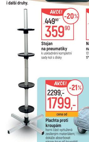 Stojan na pneumatiky