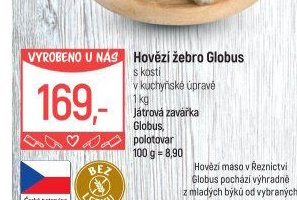 Hovězí žebro Globus