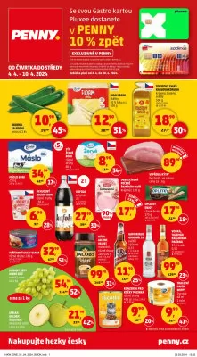 akční leták Penny Market 4.4.2024-10.4.2024