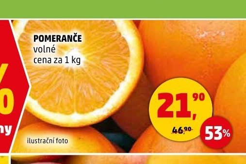 Pomeranče volné