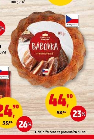 Bábovka Karlova Koruna