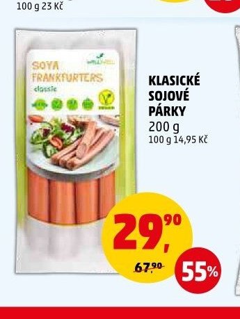 KLASICKÉ SOJOVÉ PÁRKY