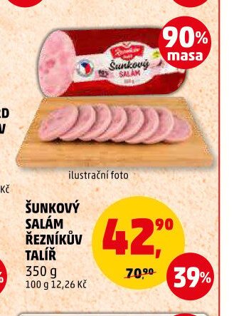 Šunkový salám Řezníkův talíř