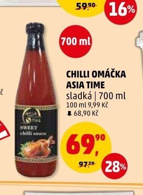 CHILLI OMÁČKA ASIA TIME