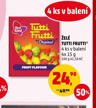 Želé Tutti Frutti